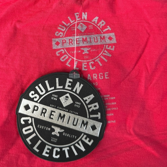 Sullen Art Collective Men’s Graphic T-shirt - Red -Size: XL / 2X- NWT - Picture 13 of 14